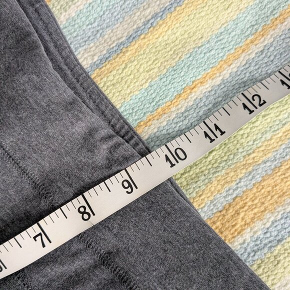 Gap Body Y2K Gray Cropped Yoga Pants Medium - Picture 7 of 10